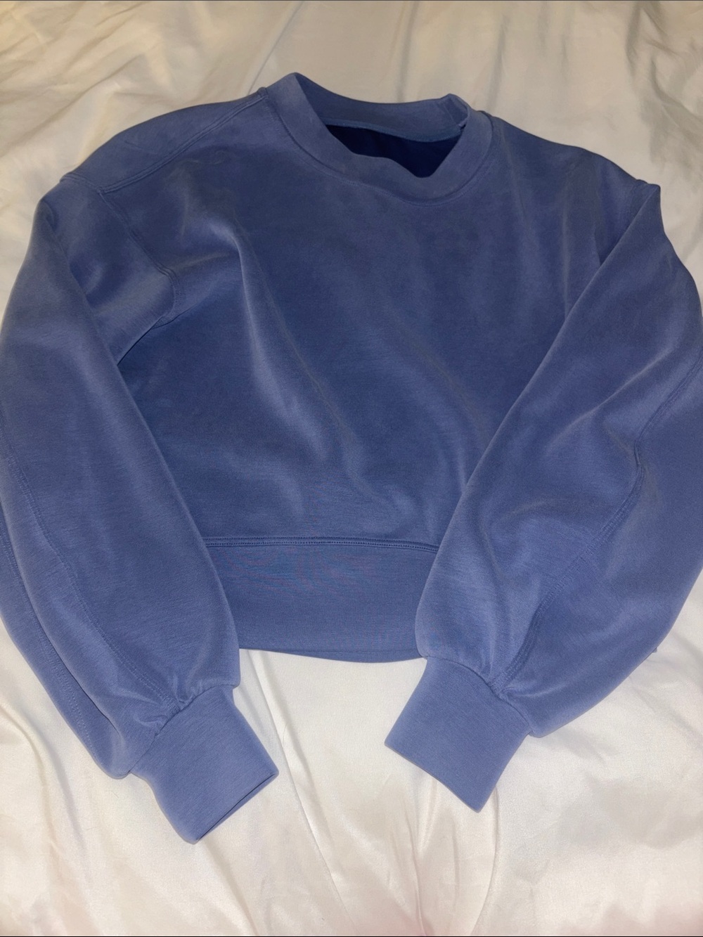 lululemon athletica Cropped Crewneck Sweater - Periwinkle